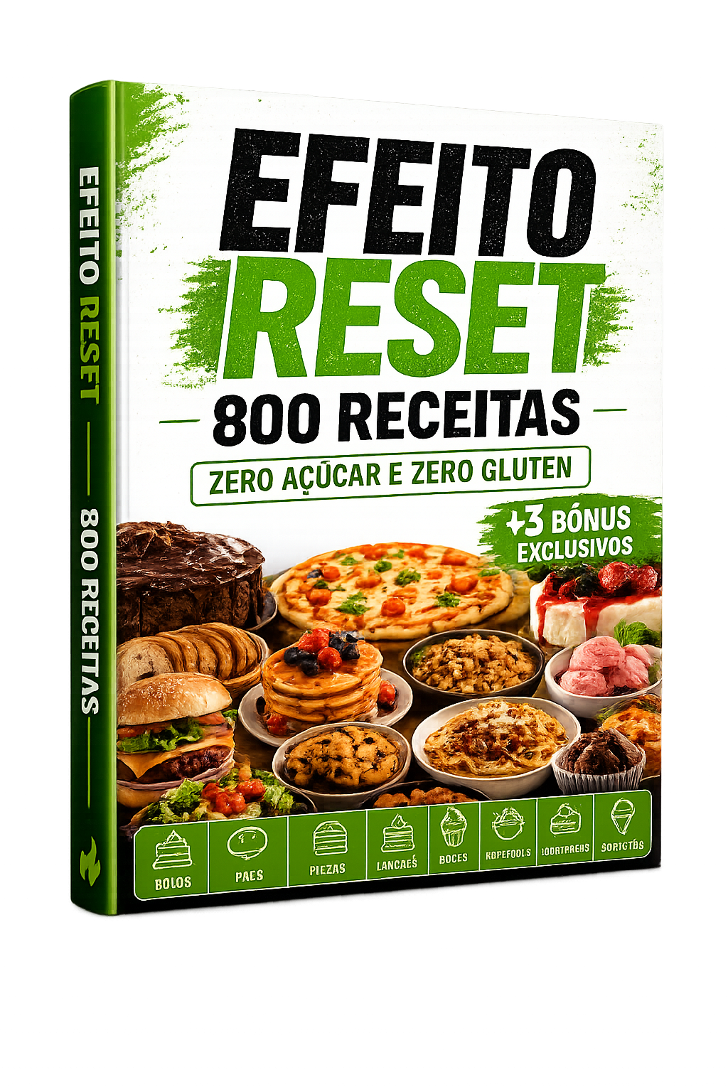 Pacote Completo 800 Receitas